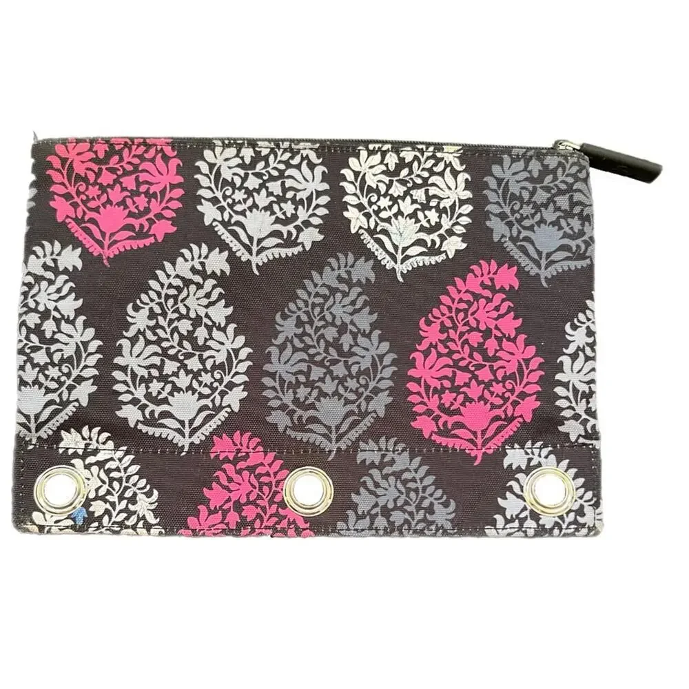 Vera Bradley Floral Patterned “Pencil Pouch” 7x10” m